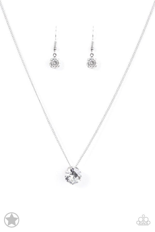 What a gem white necklace