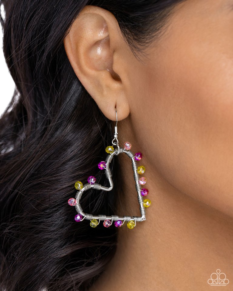 Heart of your world earrings