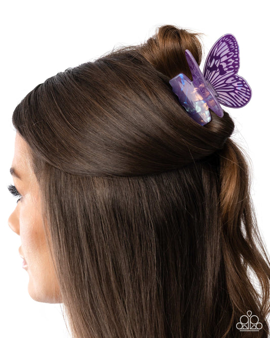 Fluttering Focus-purple