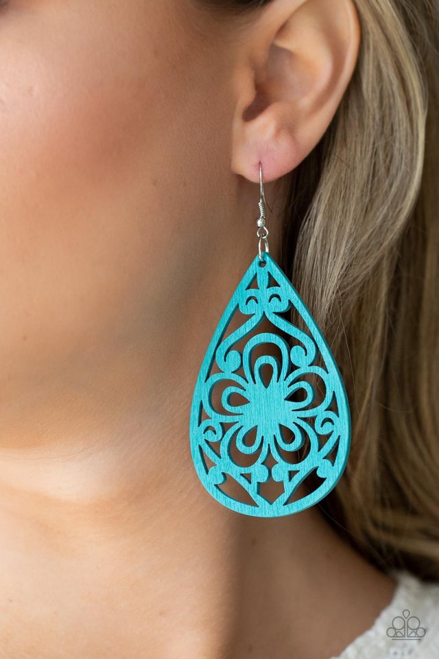Marine eden blue earrings