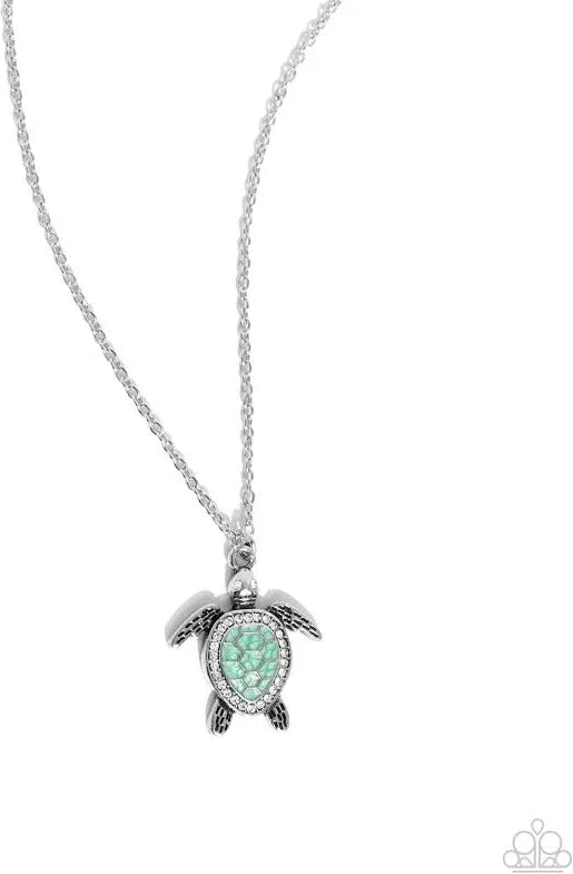 Turtle tourist necklace