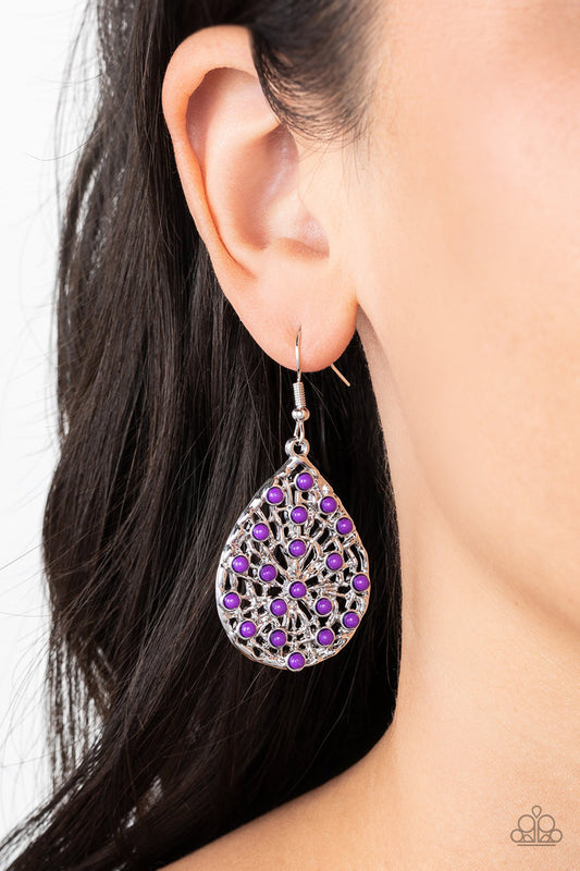 Botanical berries earrings