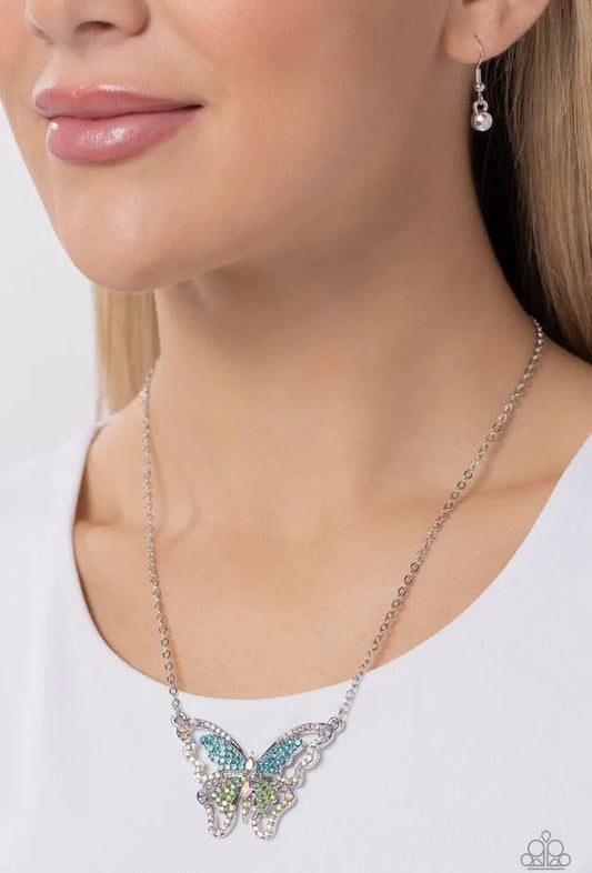 Weekend wings butterfly necklace