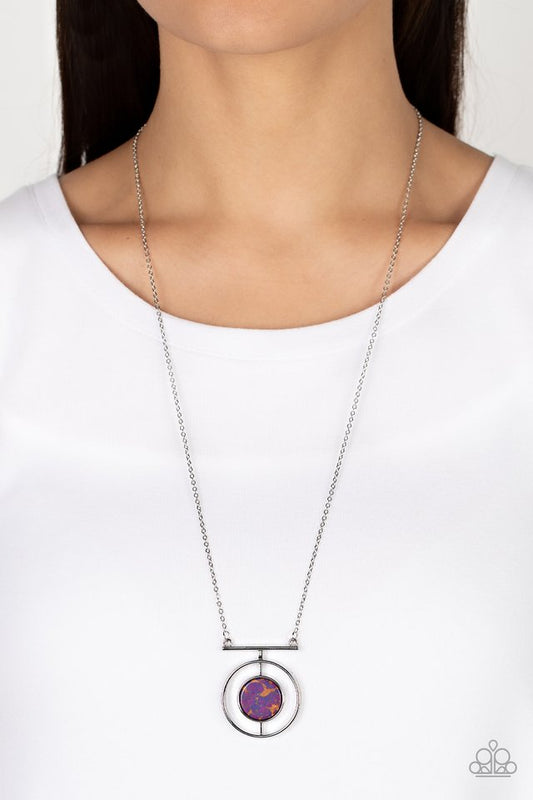 Boulevard Bazar purple necklace
